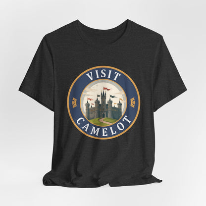 Dark Grey Heather / S Visit Camelot T-Shirt