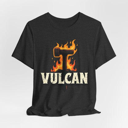 Dark Grey Heather / S Vulcan Roman God T-Shirt