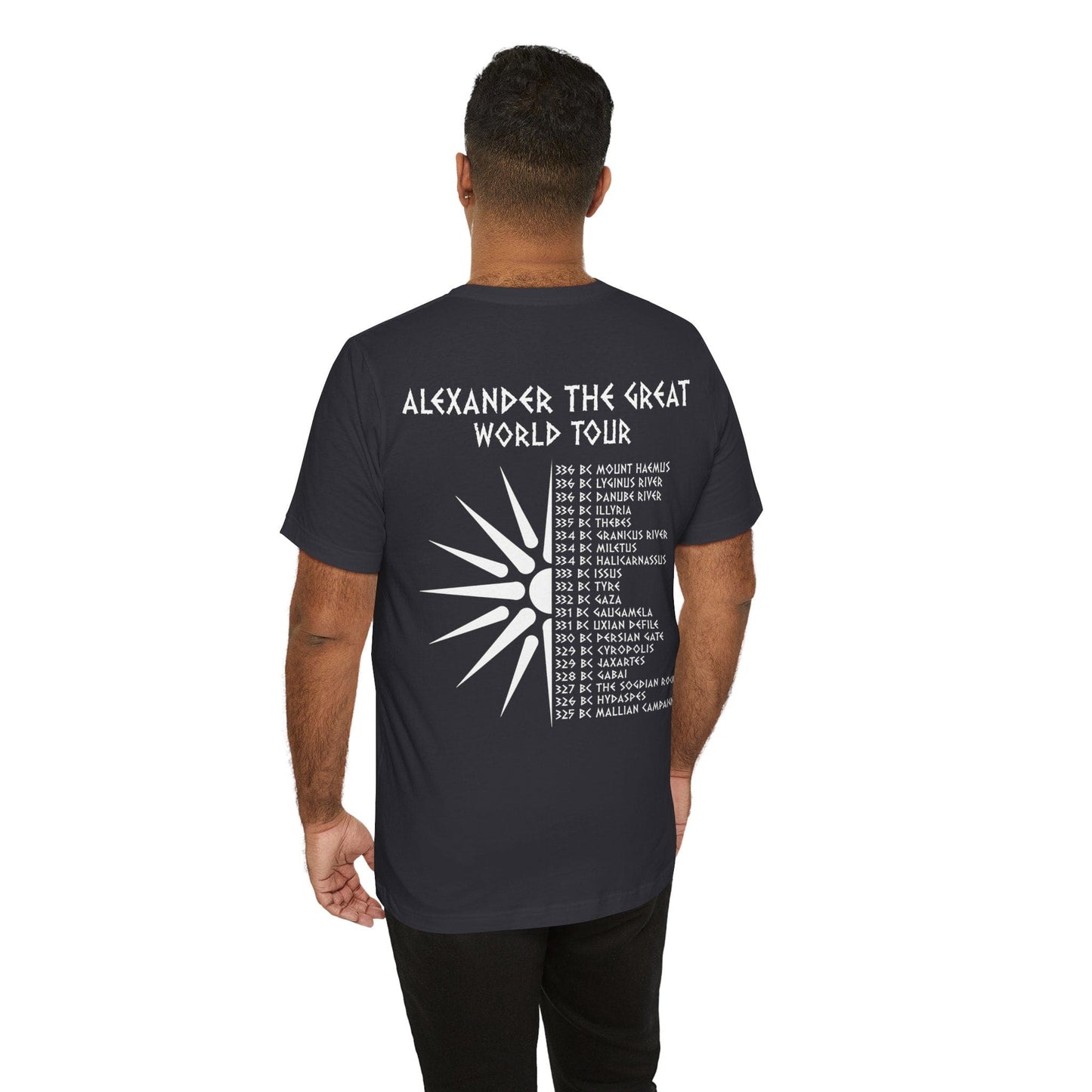 Dark Grey / S Alexander the Great World Tour T-Shirt