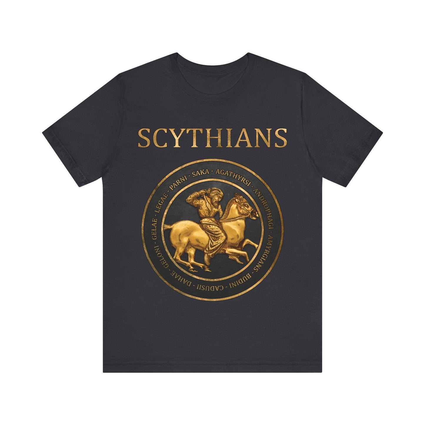 Dark Grey / S Ancient Scythian Tribes T-Shirt