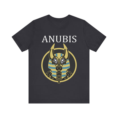 Dark Grey / S Anubis Egyptian God of the Dead T-Shirt