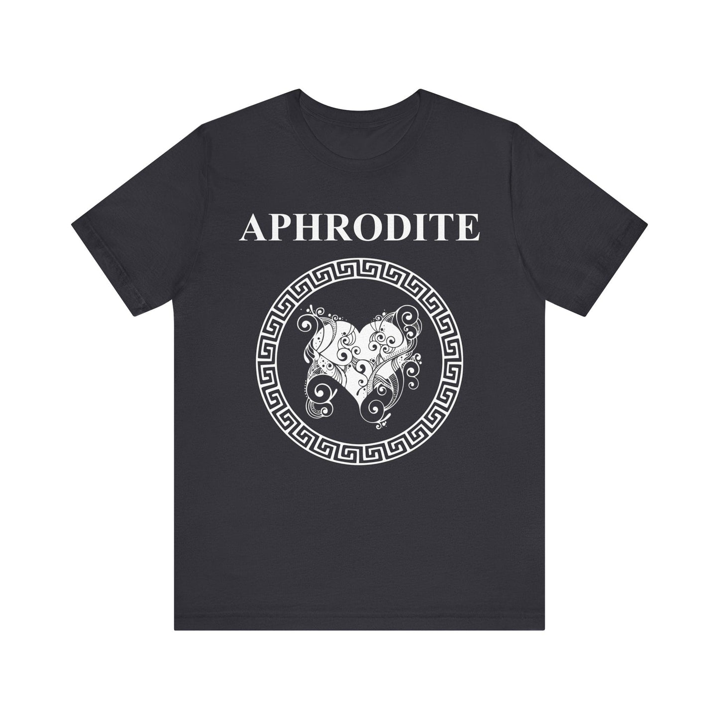 Dark Grey / S Aphrodite Greek Goddess of Beauty T-shirt