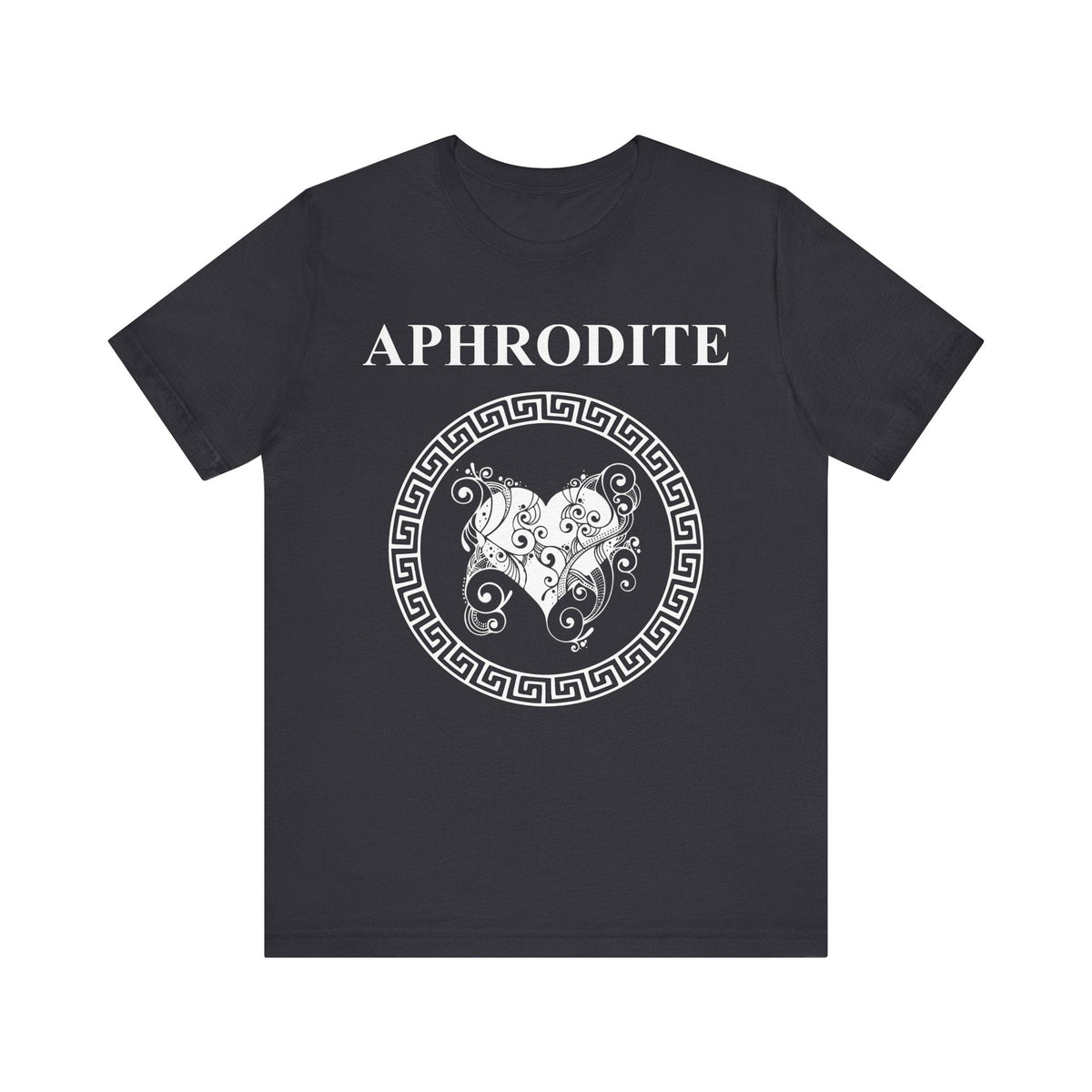 Dark Grey / S Aphrodite Greek Goddess of Beauty T-shirt