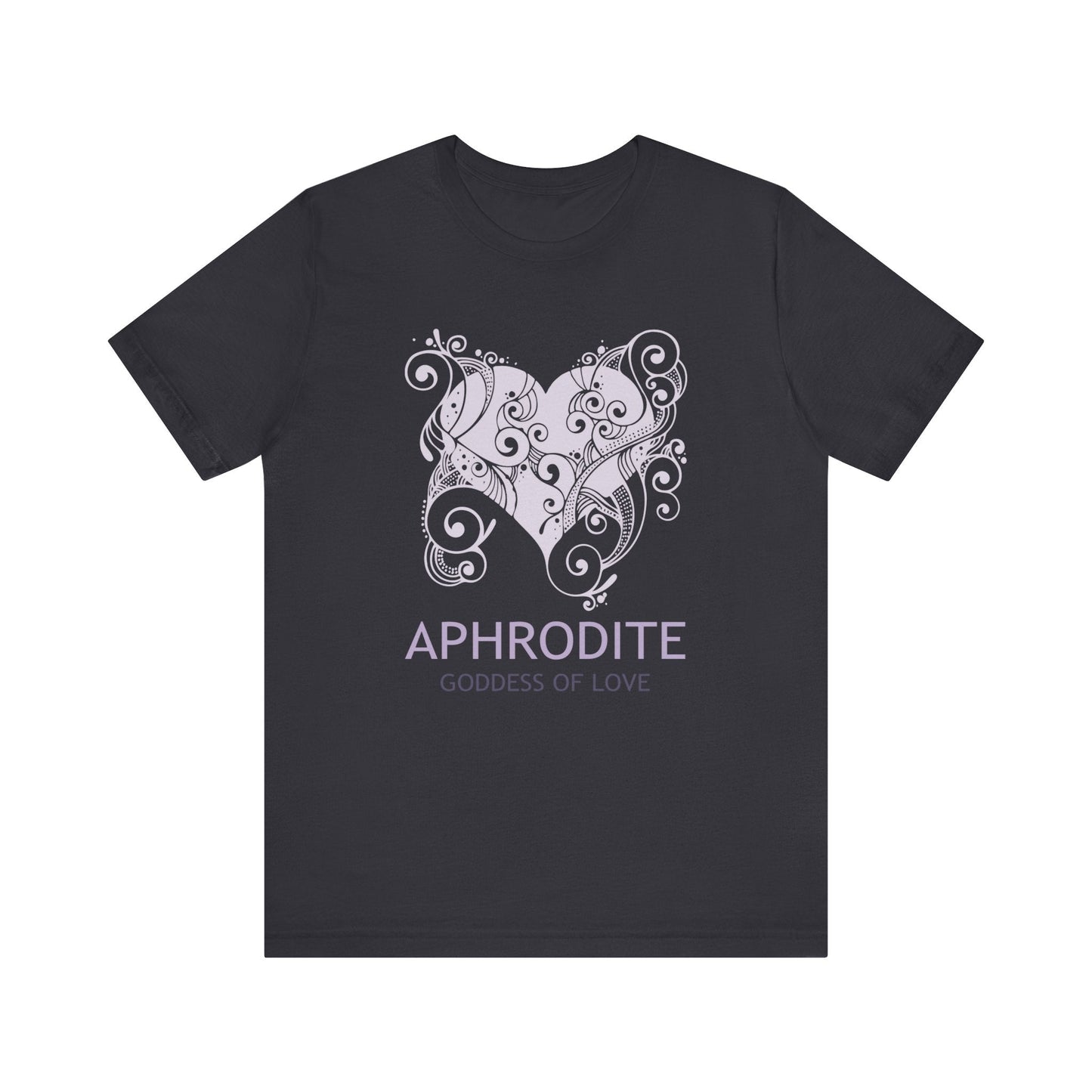 Dark Grey / S Aphrodite Greek Goddess of Love T-shirt