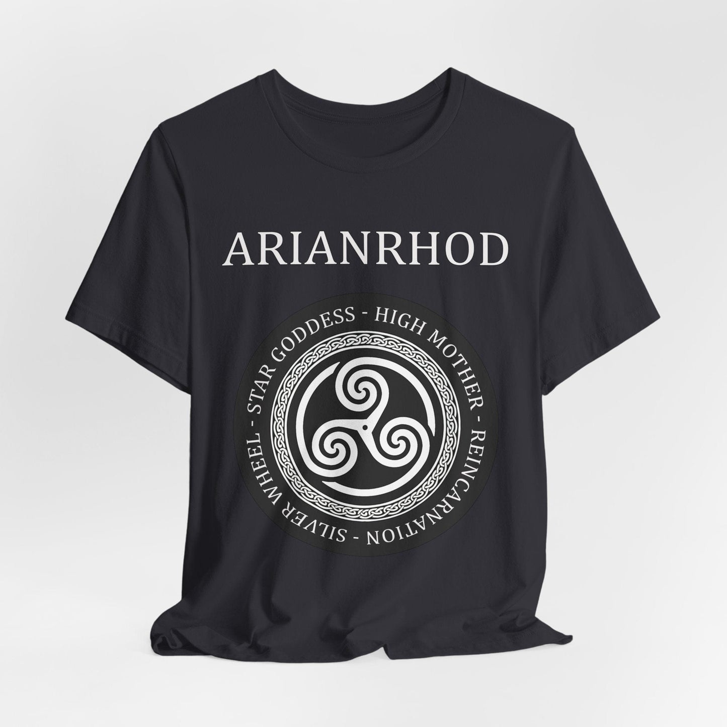 Dark Grey / S Arianrhod Celtic Goddess T-Shirt