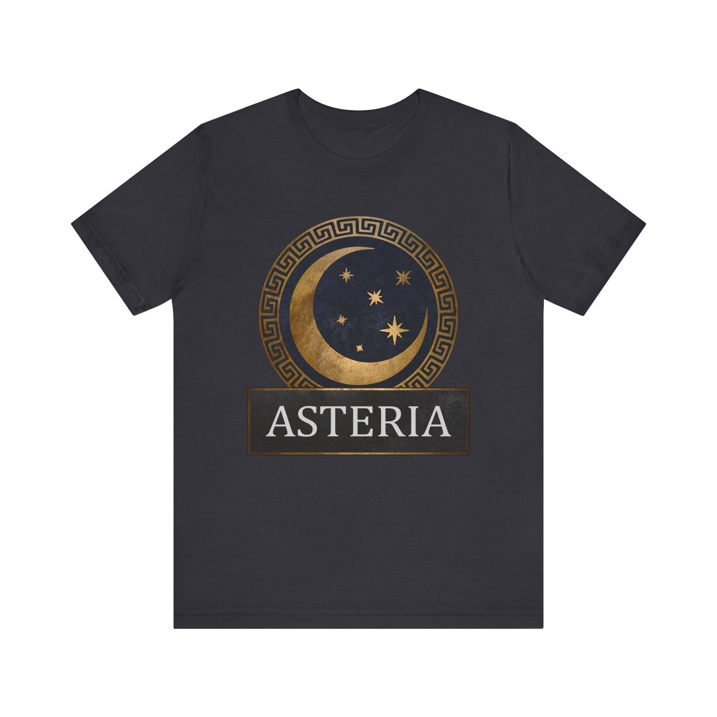 Dark Grey / S Asteria Greek Goddess of the Stars T-Shirt