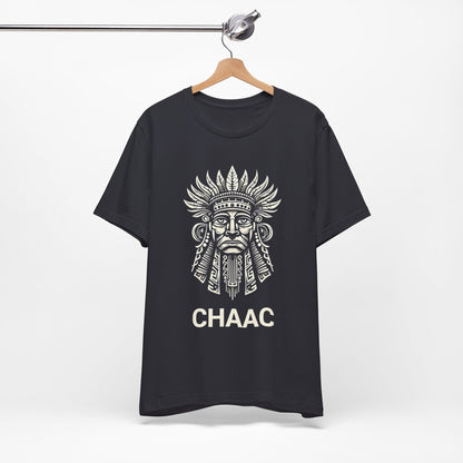Dark Grey / S Chaac Mayan God of Storms T-Shirt