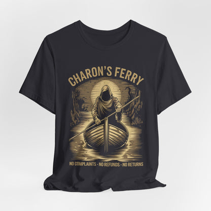 Dark Grey / S Charon's Ferry - Styx River Tours T-Shirt
