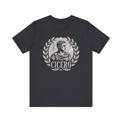 Dark Grey / S Cicero - Ancient Roman History - Marcus Tullius Cicero T-shirt