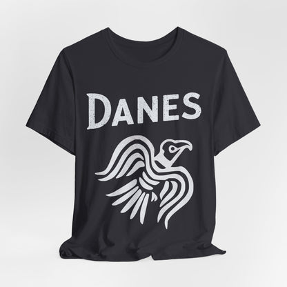 Dark Grey / S Danes Symbol - Odin's Raven - Viking History Danes T-shirt