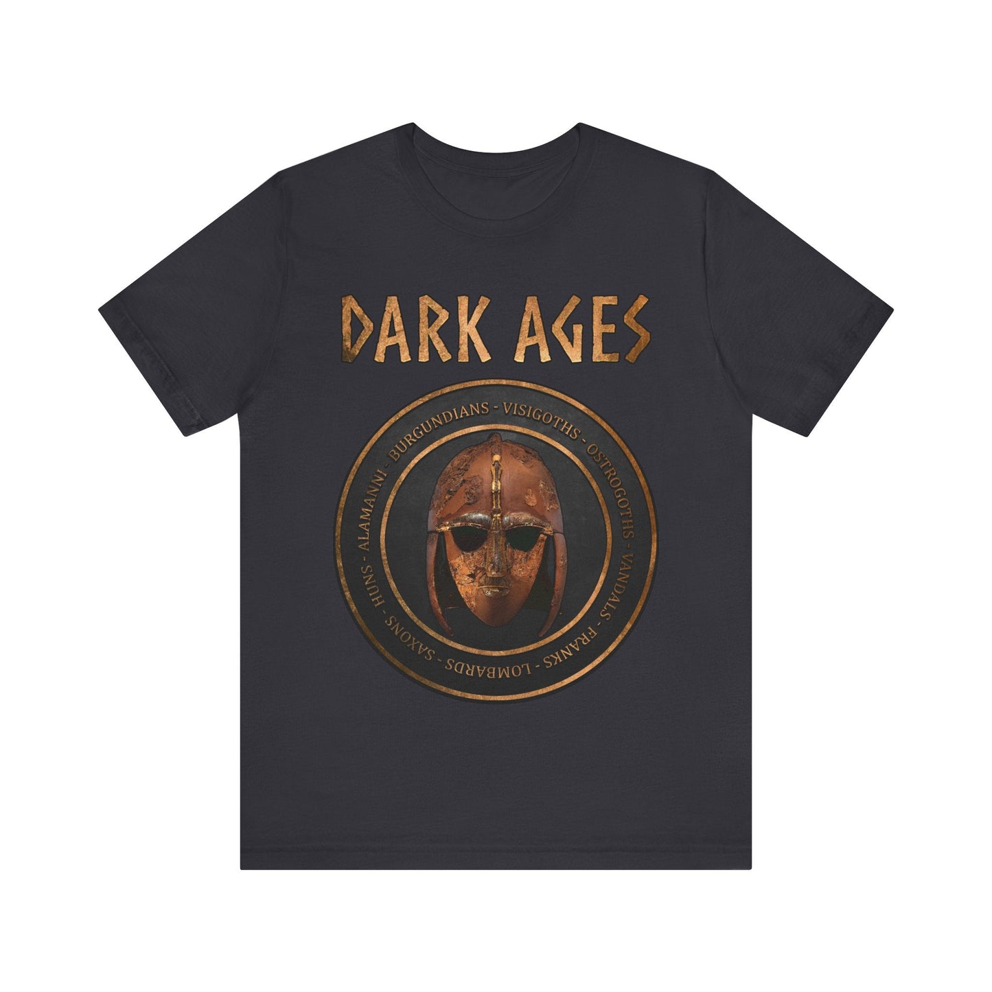 Dark Grey / S Dark Ages Barbarian Kingdoms and Tribes T-Shirt