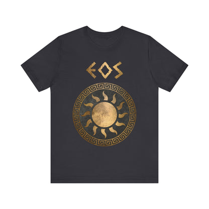 Dark Grey / S Eos Greek Goddess of the Dawn T-shirt