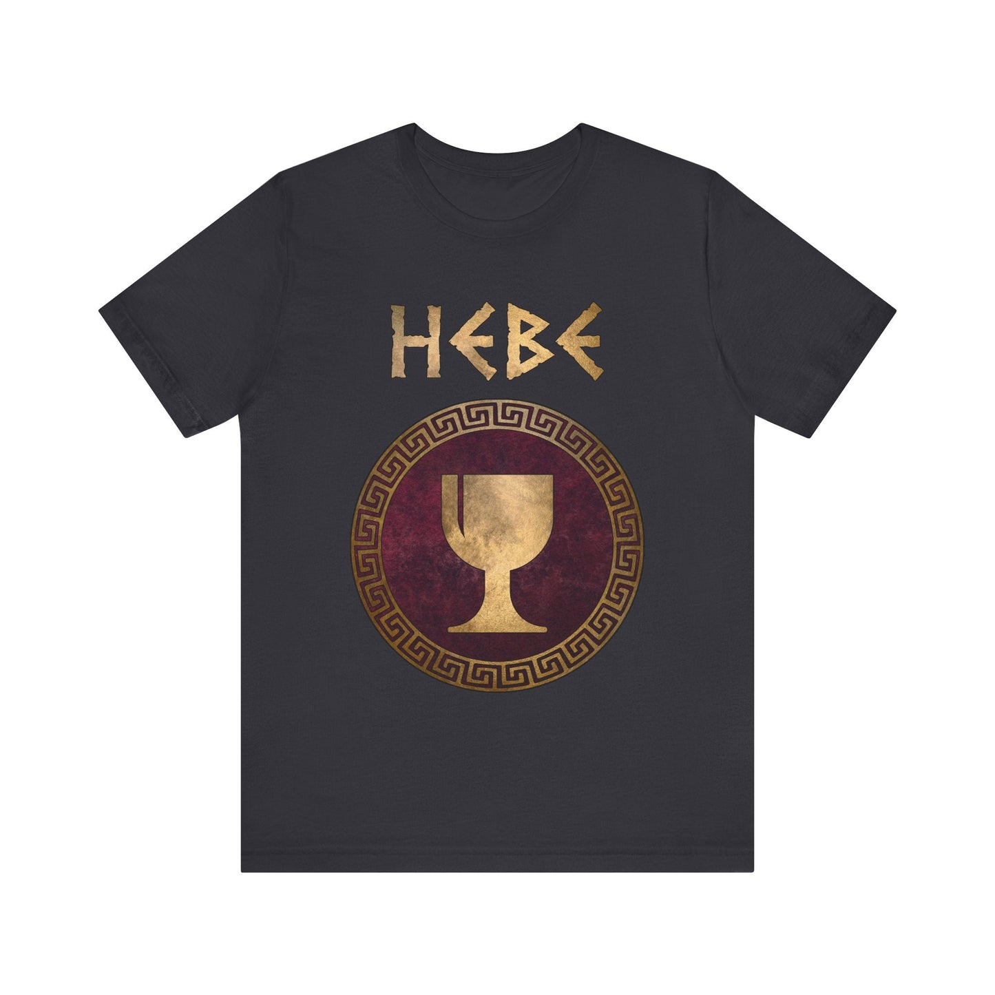 Dark Grey / S Hebe Greek Goddess T-Shirt