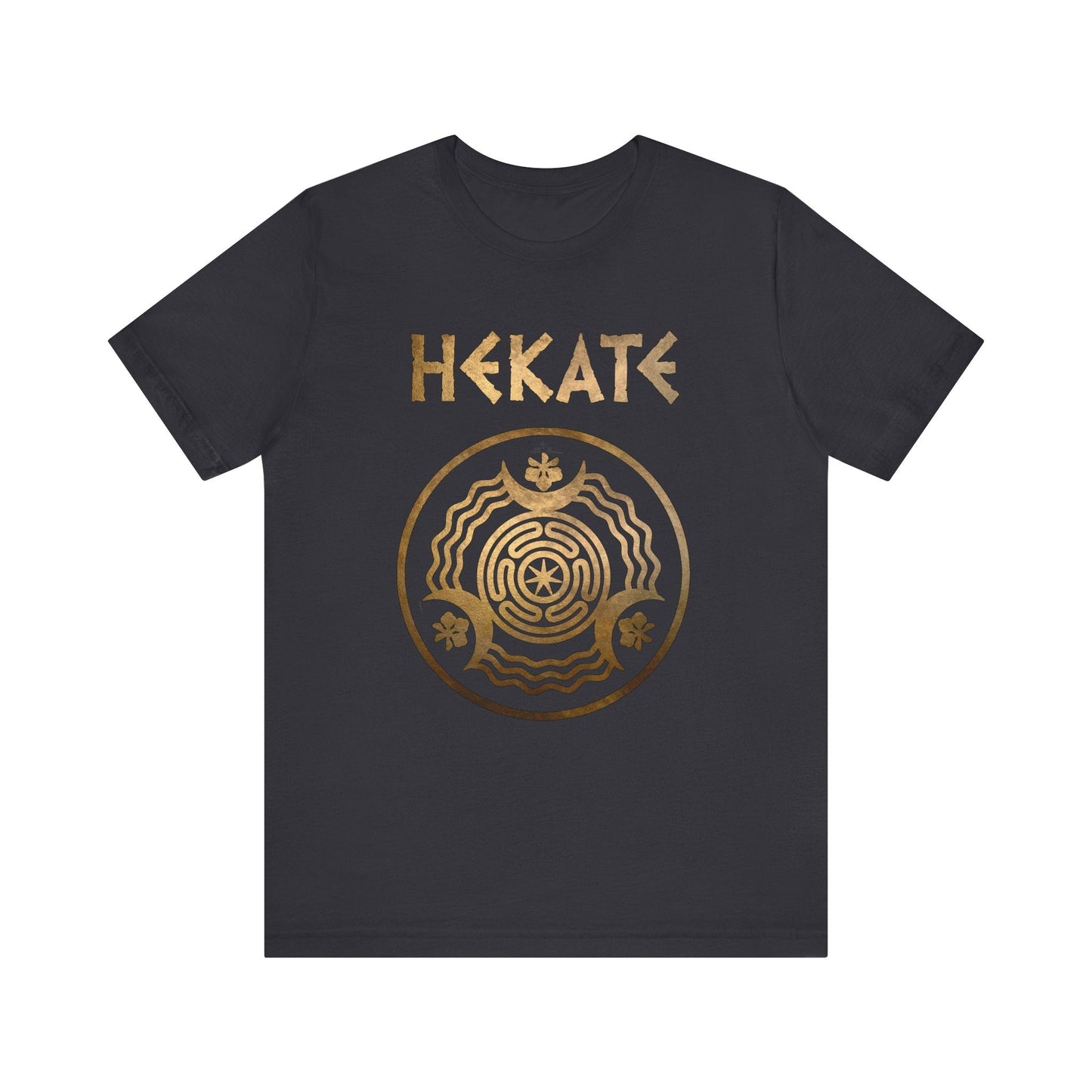 Dark Grey / S Hekate Greek Goddess of Witchcraft and Magic T-shirt