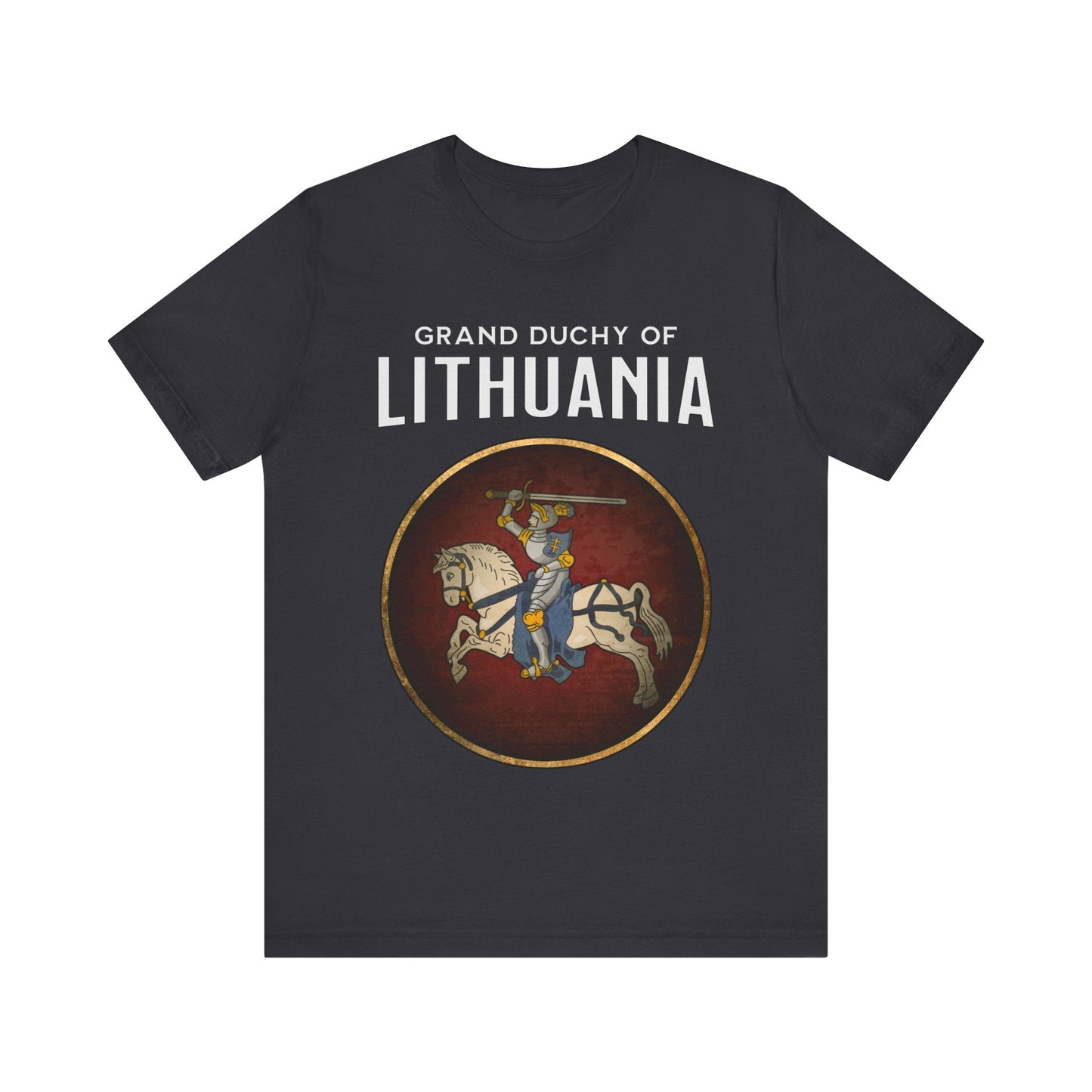 Dark Grey / S Lithuania Heraldry - Grand Duchy of Lithuania T-shirt