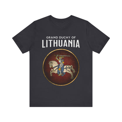 Dark Grey / S Lithuania Heraldry - Grand Duchy of Lithuania T-shirt