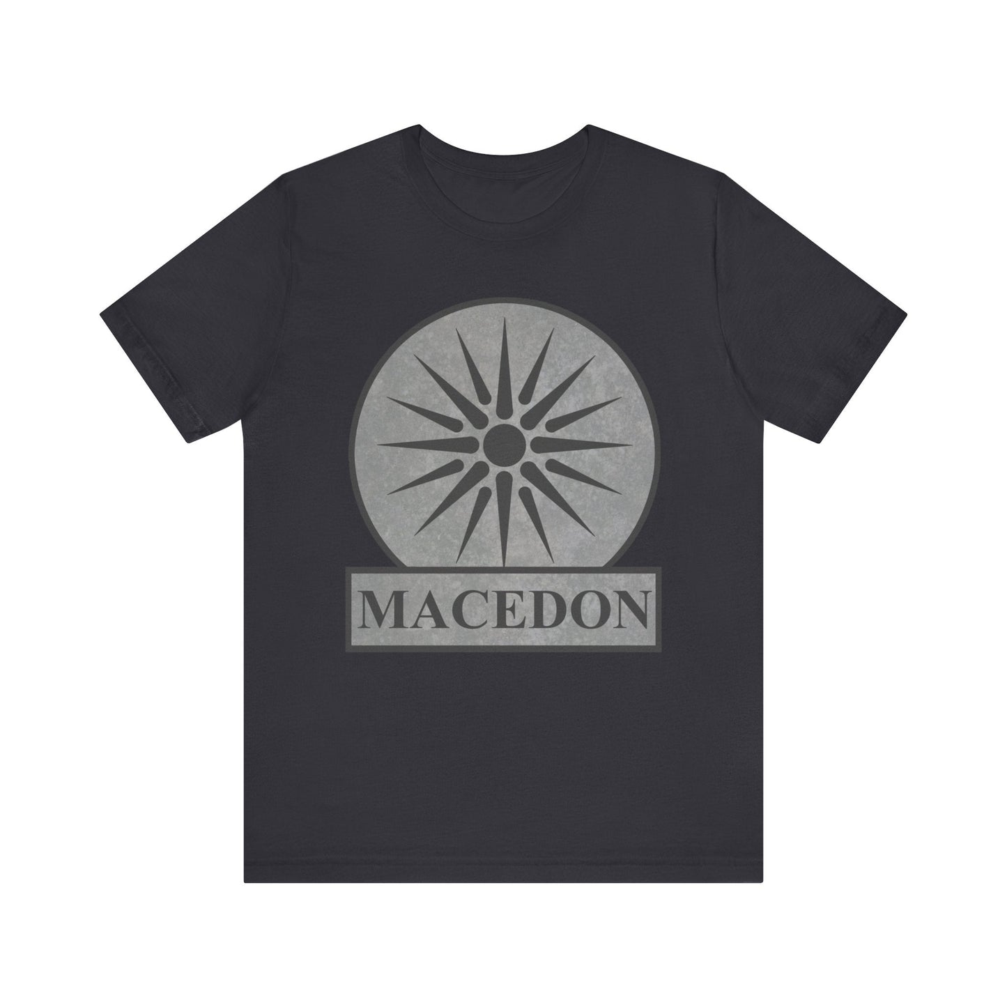 Dark Grey / S Macedon Symbol of Ancient Macedonia T-Shirt