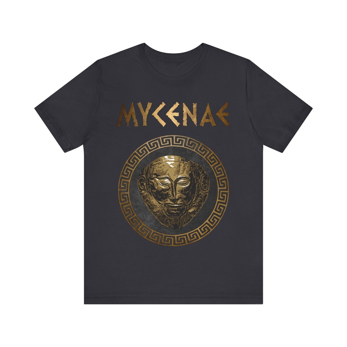 Dark Grey / S Mycenae Ancient Bronze Age Mycenaeans T-Shirt