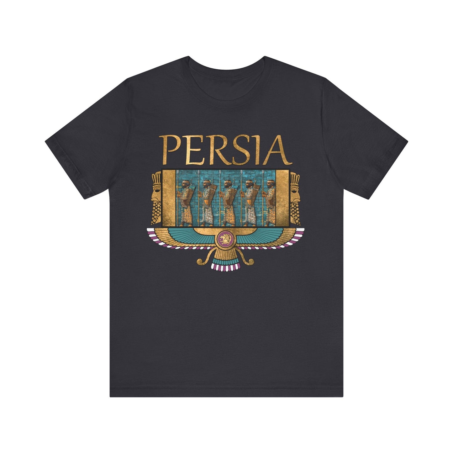 Dark Grey / S Persia - Immortals of the Achaemenid Persian Empire T-shirt