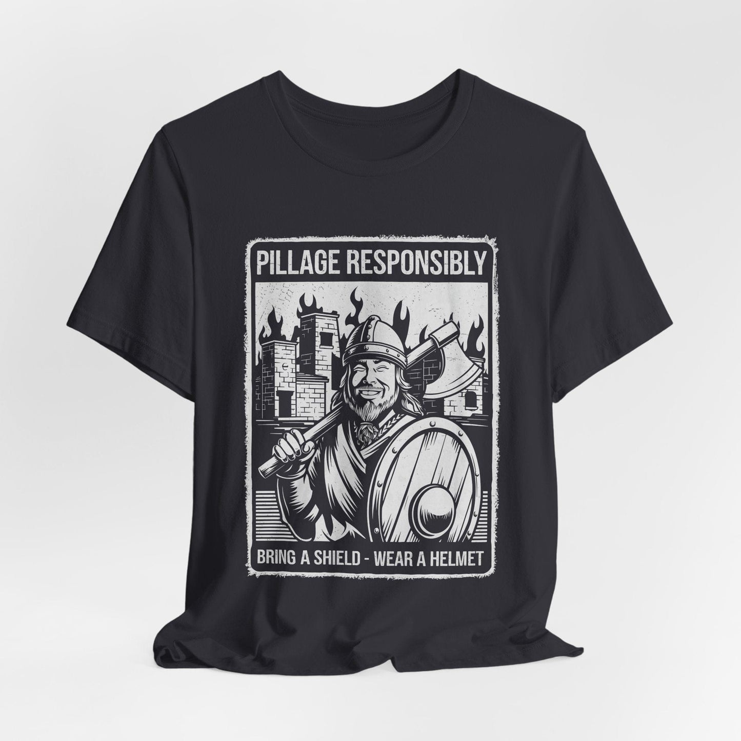 Dark Grey / S Pillage Responsibly T-Shirt