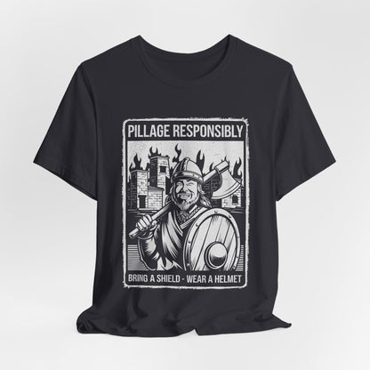 Dark Grey / S Pillage Responsibly T-Shirt