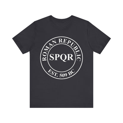 Dark Grey / S Roman Republic Founding SPQR 509 BC T-Shirt