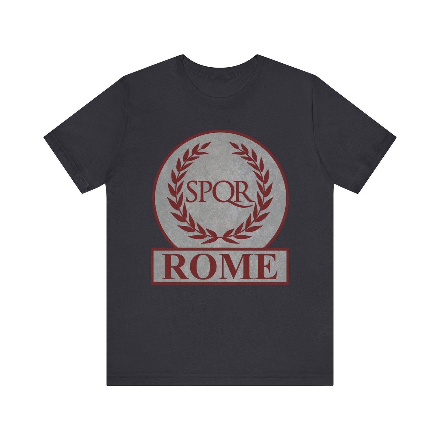 Dark Grey / S Rome Ancient Roman SPQR Symbol T-shirt