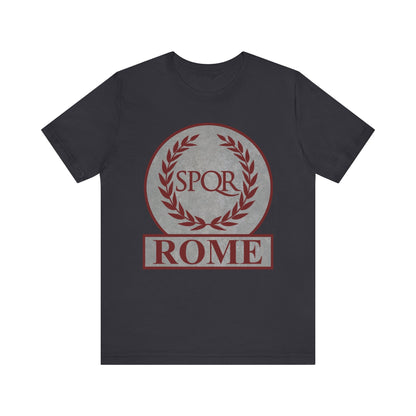 Dark Grey / S Rome Ancient Roman SPQR Symbol T-shirt