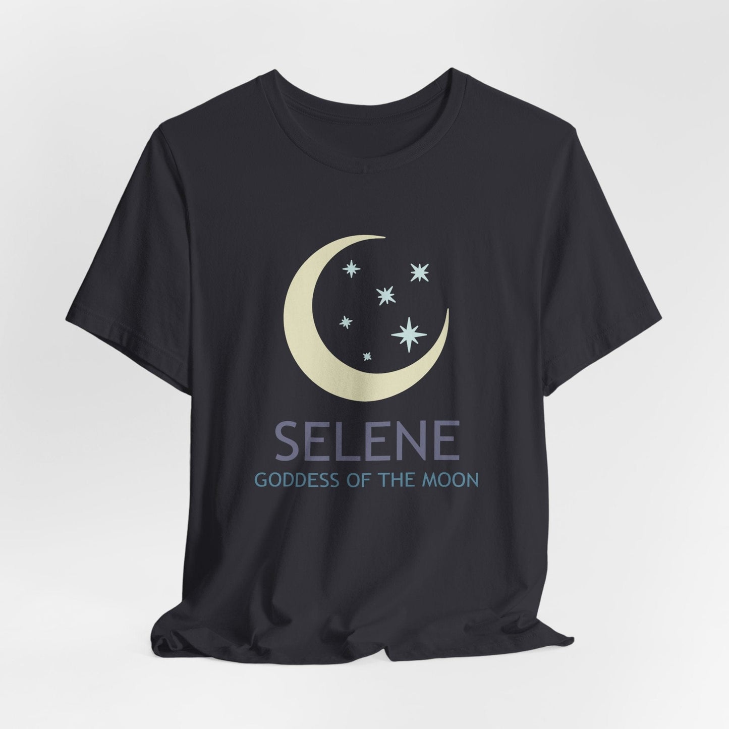Dark Grey / S Selene Greek Goddess of the Moon T-Shirt