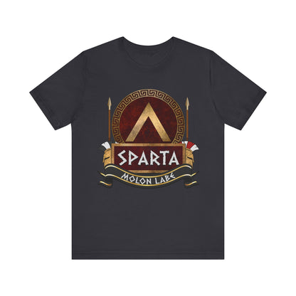 Dark Grey / S Sparta - Lacedaemonian Arms and Armor - Spartan Army T-shirt