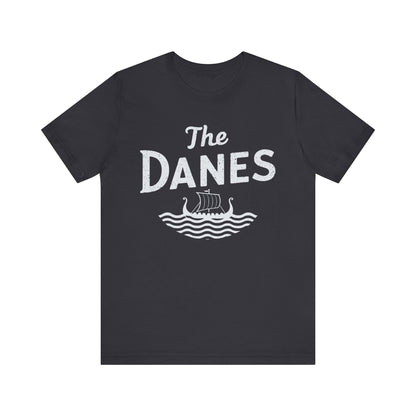 Dark Grey / S The Danes - Viking Longship T-shirt