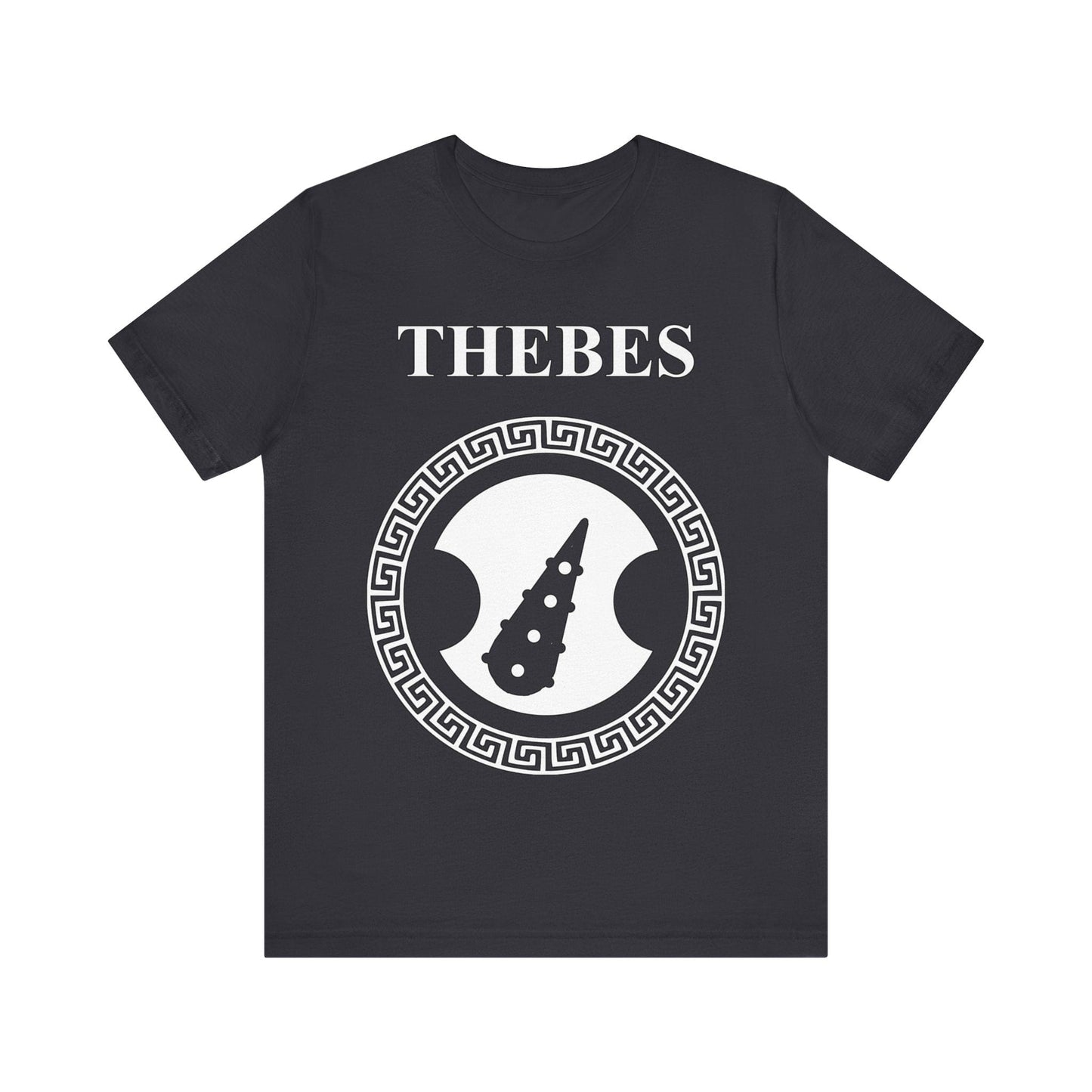 Dark Grey / S Thebes Sacred Band Ancient Greek City-State T-Shirt