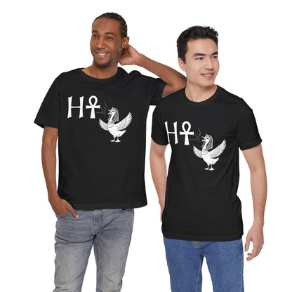 Egyptian Goose H-Ankh Meme T-Shirt