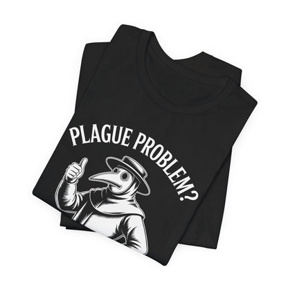 Funny Plague Doctor - Trust the Science Black Death T-Shirt