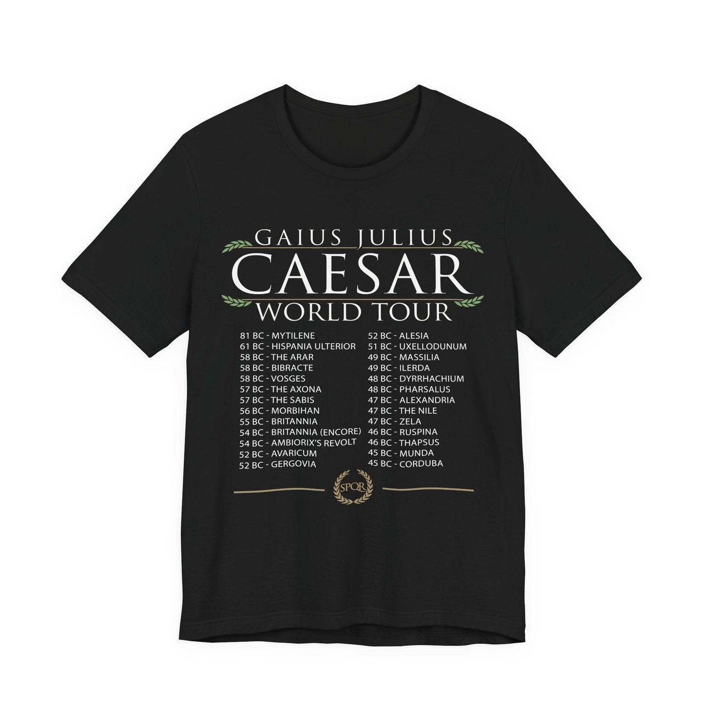Gaius Julius Caesar World Tour T-Shirt