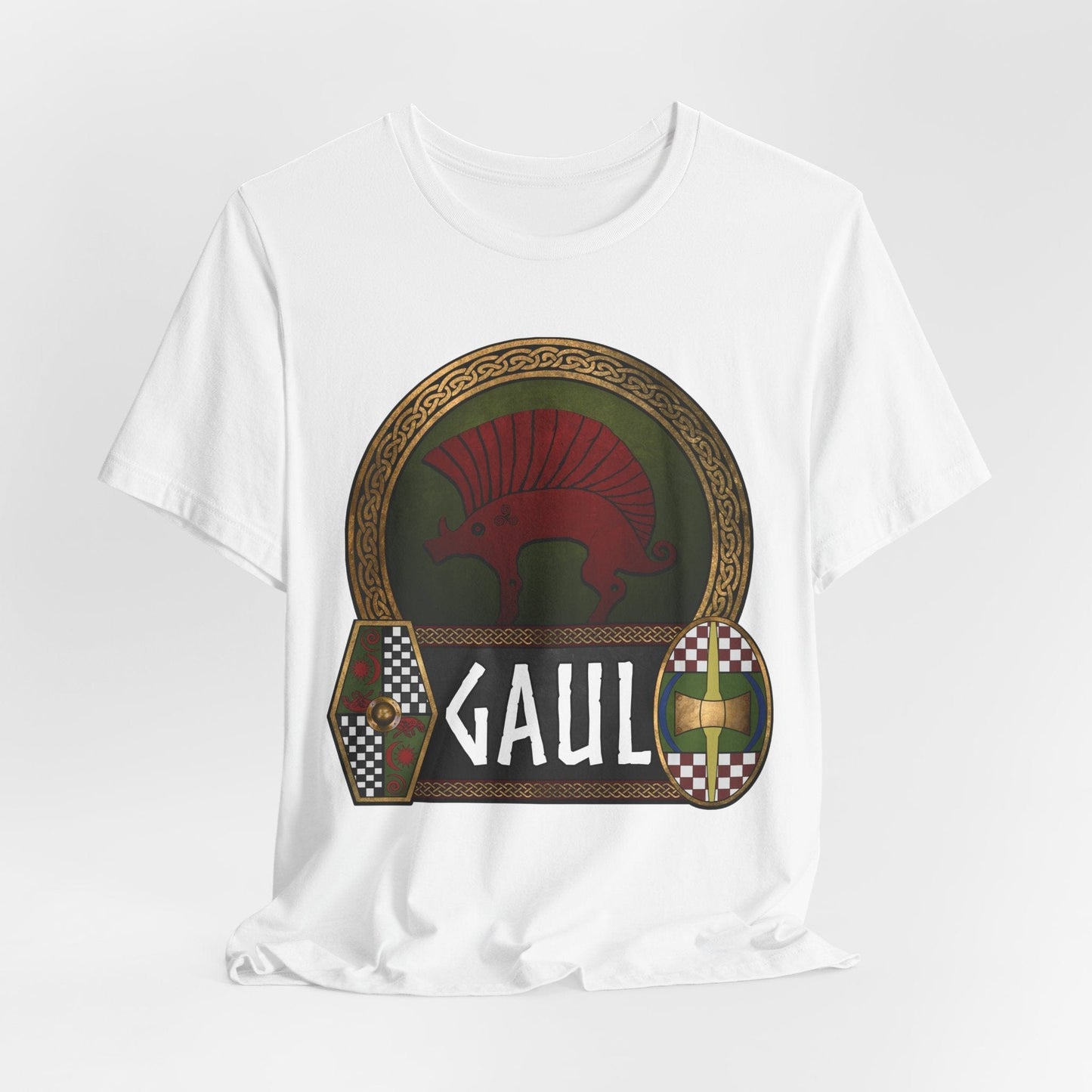 Gaul Ancient Gaelic Boar - Celtic Warrior Shields - Gaelic Heritage T-shirt