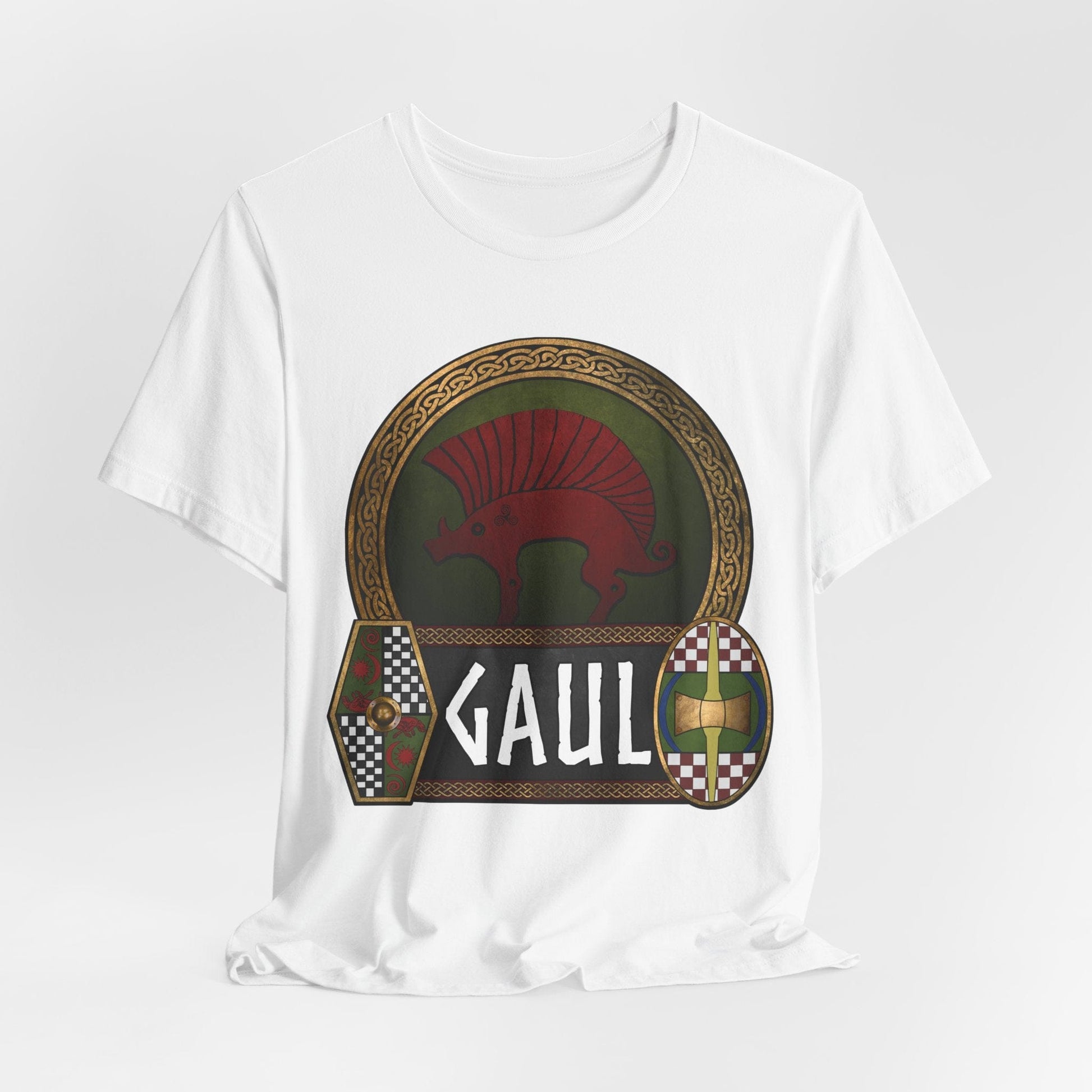 Gaul Ancient Gaelic Boar - Celtic Warrior Shields - Gaelic Heritage T-shirt