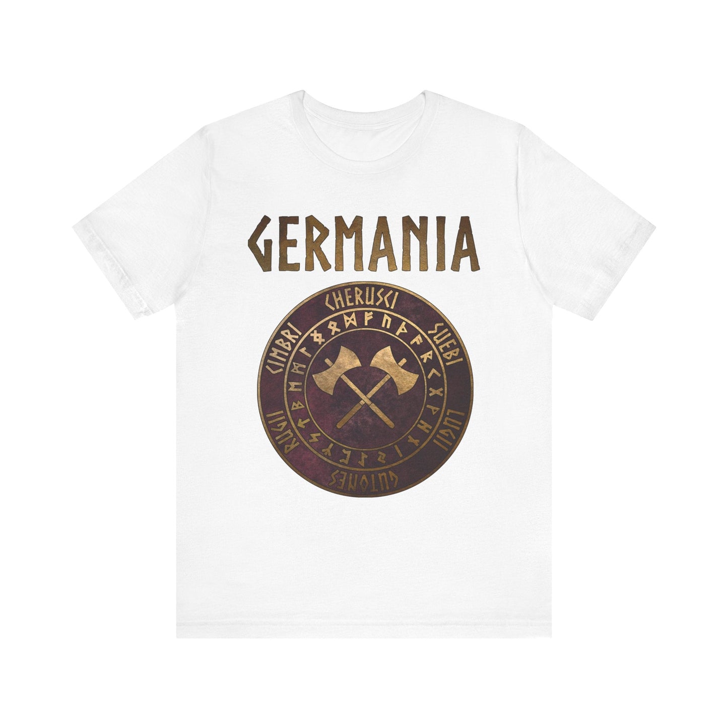 Germania Ancient Germanic Tribes with Runes T-Shirt