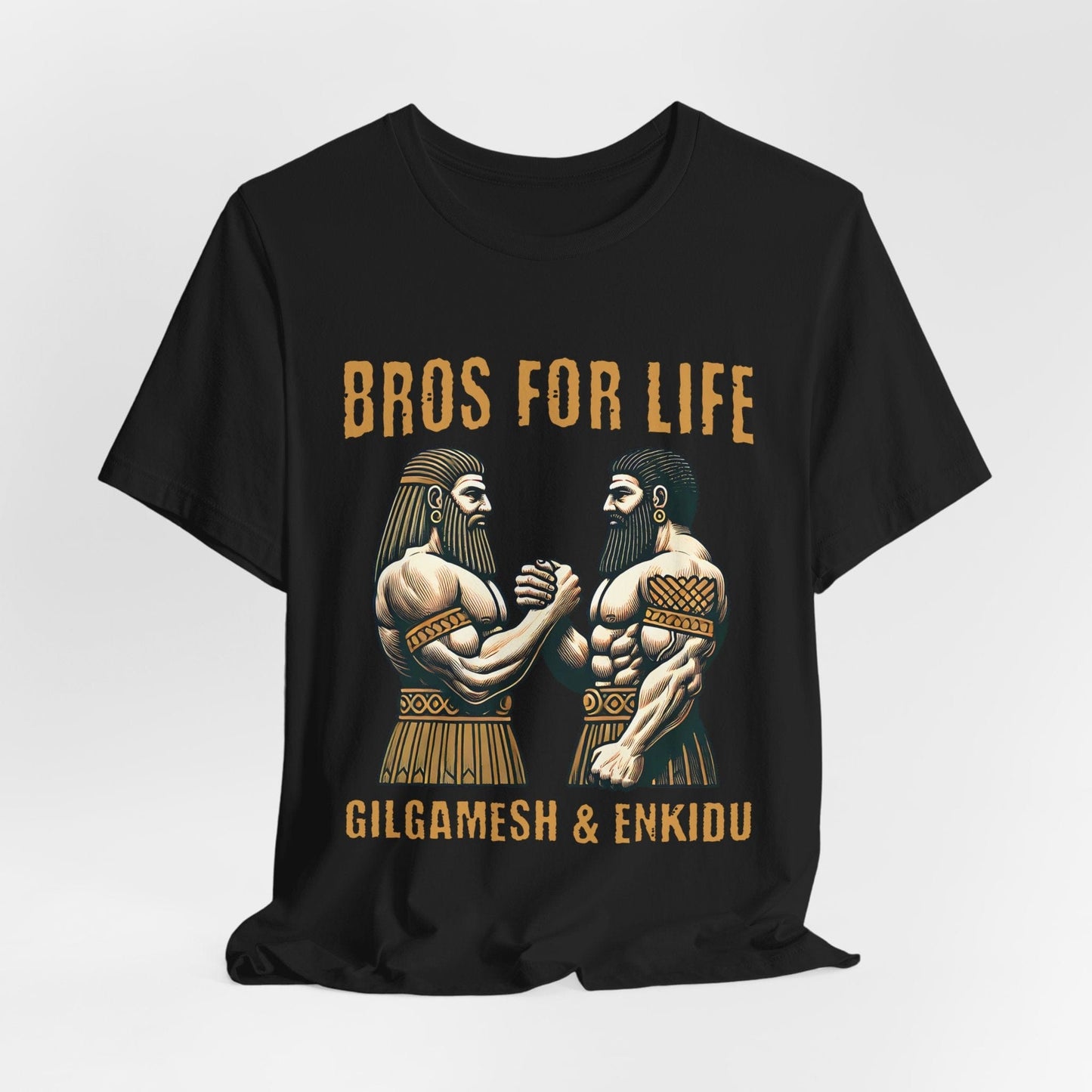Gilgamesh and Enkidu Bros for Life T-Shirt
