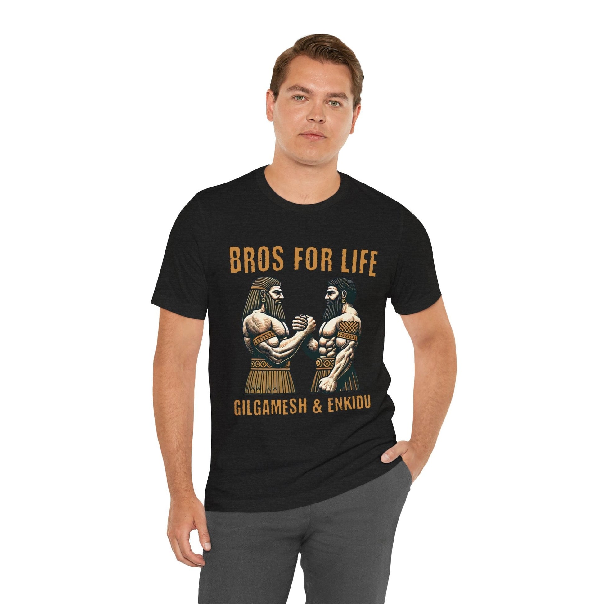 Gilgamesh and Enkidu Bros for Life T-Shirt