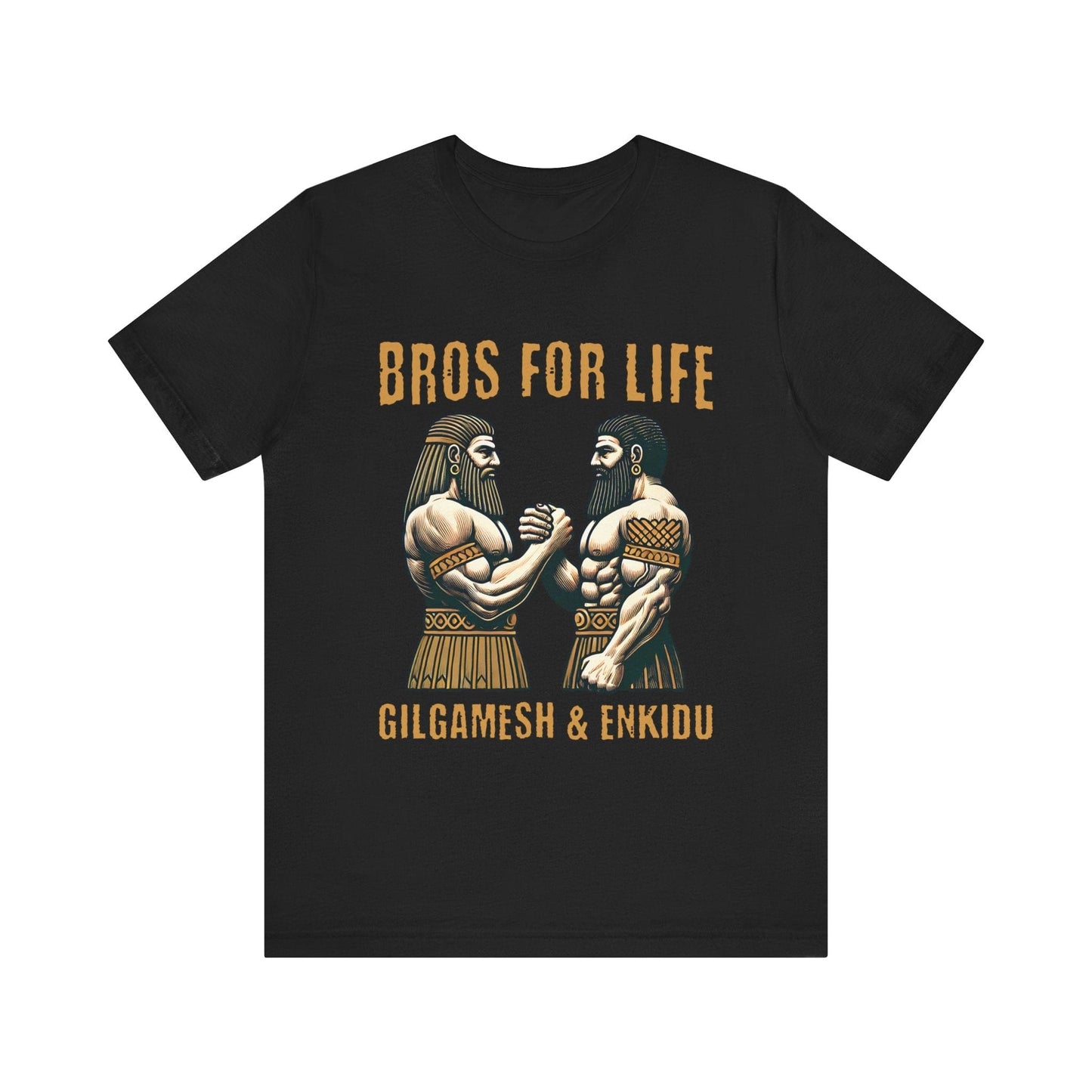 Gilgamesh and Enkidu Bros for Life T-Shirt