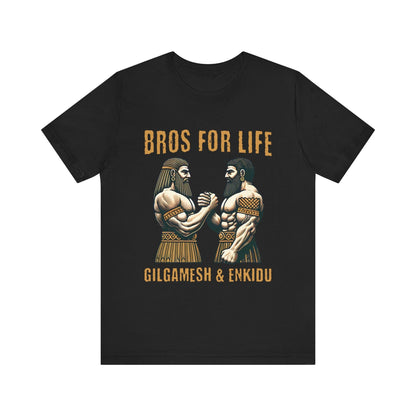 Gilgamesh and Enkidu Bros for Life T-Shirt