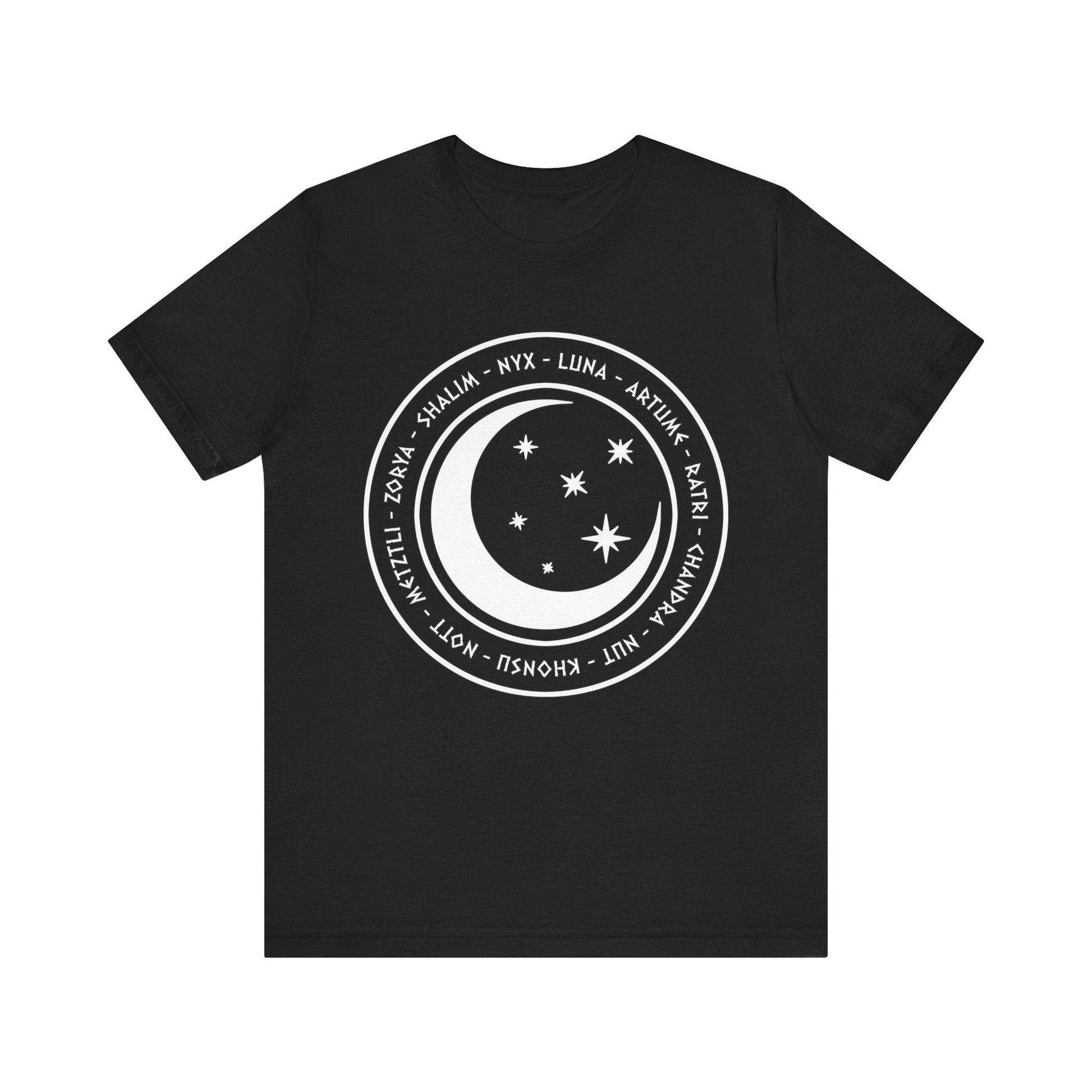 Gods and Goddesses of the Night, Stars and Moon - Ancient Mythology and Paganism T-shirt