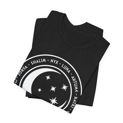 Gods and Goddesses of the Night, Stars and Moon - Ancient Mythology and Paganism T-shirt