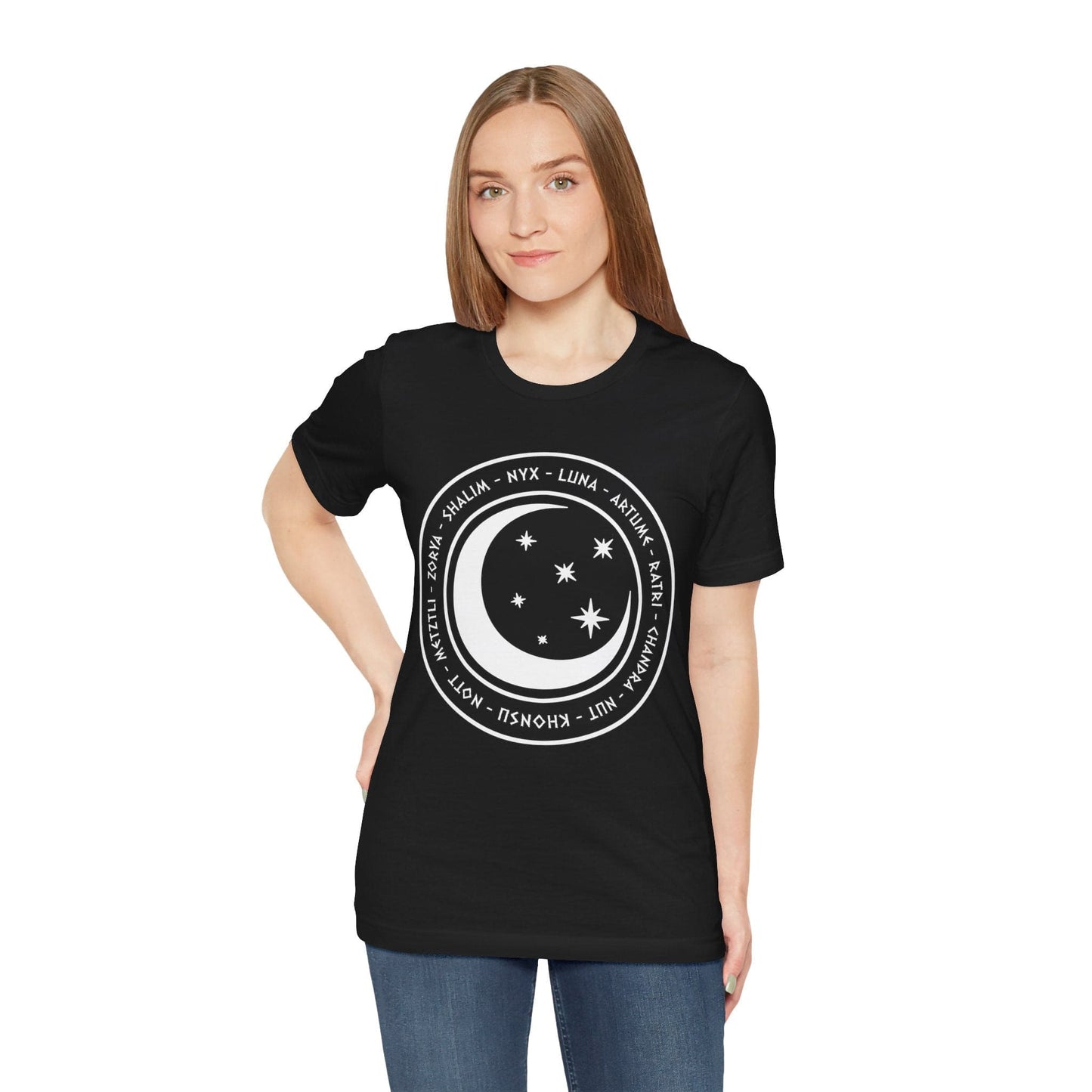 Gods and Goddesses of the Night, Stars and Moon - Ancient Mythology and Paganism T-shirt
