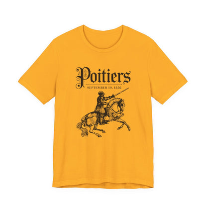 Gold / S Battle of Poitiers Knight T-Shirt