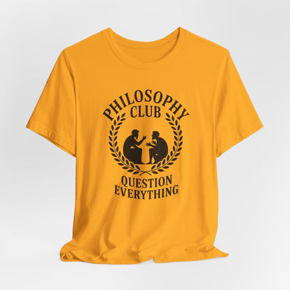 Gold / S Philosophy Club T-Shirt