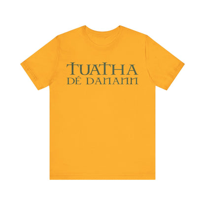 Gold / S Tuatha De Danann - Irish Mythology T-Shirt