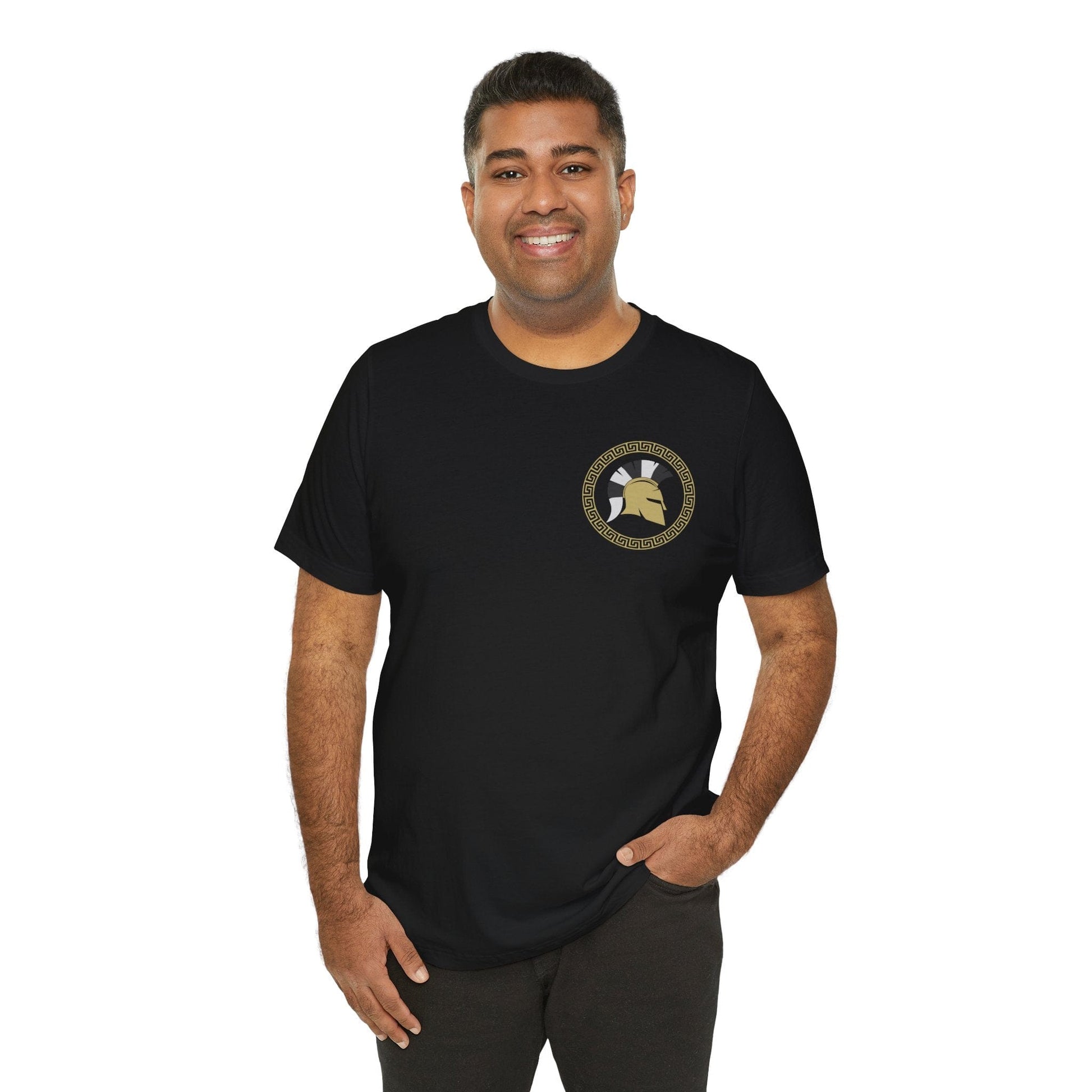 Greek Hoplite Shields - Greek Polis Double Sided T-Shirt