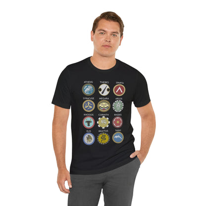 Greek Hoplite Shields T-Shirt